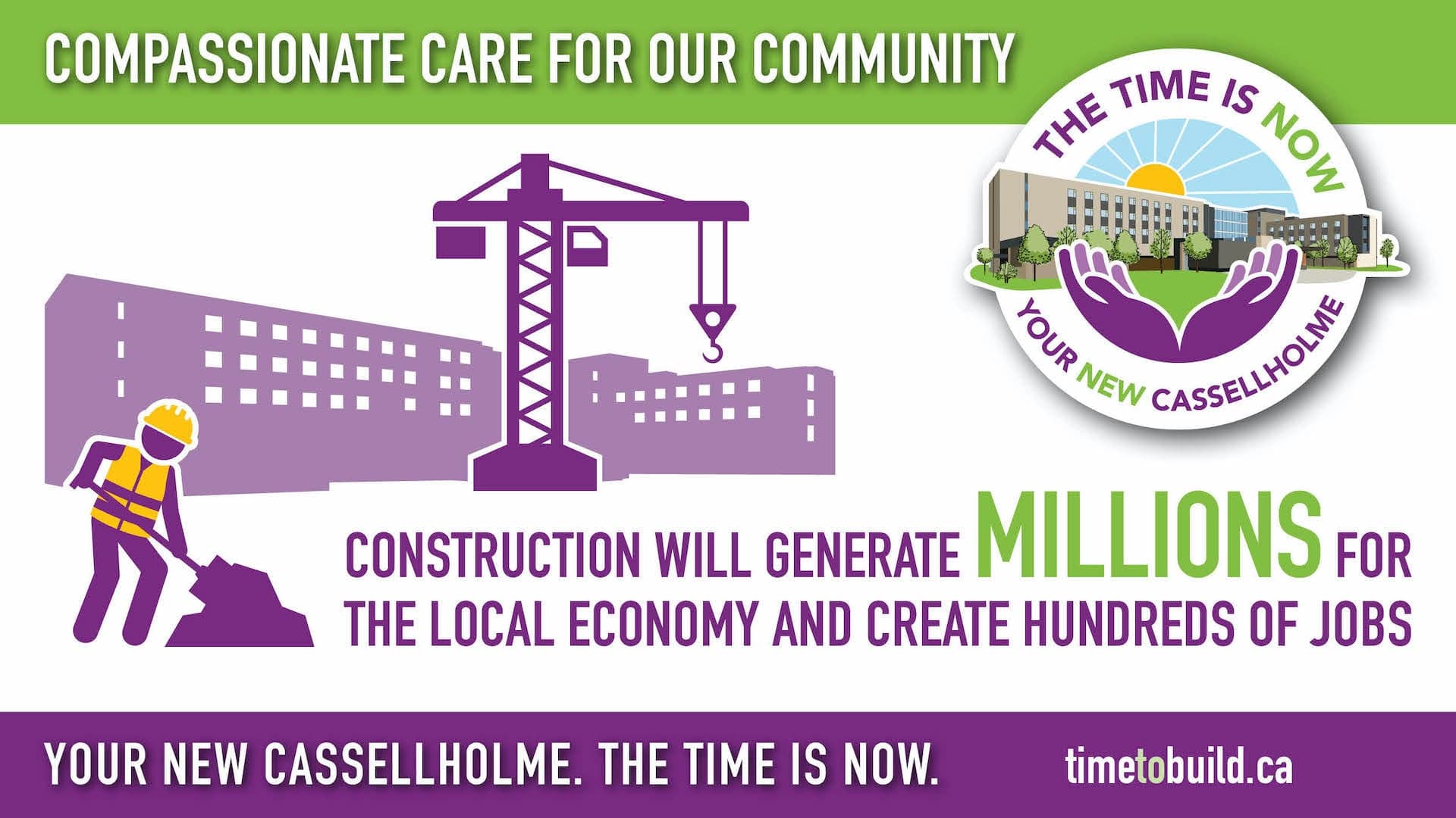 Cassellholme — Job Creation infographic